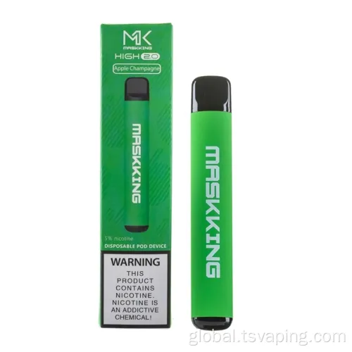 Maskking High 2.0 Disposable Vapes Maskking High 2.0 Disposable Vapes Mini E-cigarette Factory